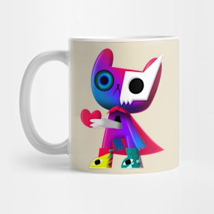 Gradient DREW Doodle Cat Mug